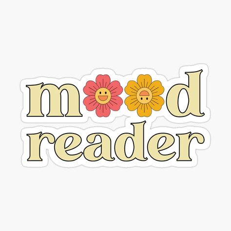 Mood Reader, Bookish Stickers, Vinyl Stickers Laptop, Quote Stickers, Cool Stickers, Heart Art, Sticker Collection, Stickers Packs, Sticker Book