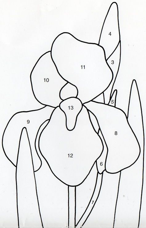 I love using my quilting patterns for paper piecing for pages, cards and tags! Iris Applique Pattern, Iris Quilt Pattern, Iris Stained Glass Pattern, Applique Patterns Printable, Iris Pattern, Abstract Tattoo Ideas, Abstract Tattoos, L'art Du Vitrail, Stained Glass Patterns Free