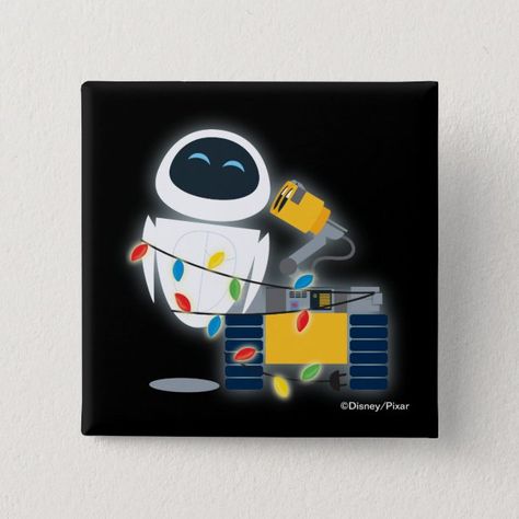 WALL-E & EVE Christmas Button #affiliate , #Sponsored, #EVE, #Christmas, #Button, #Shop, #WALL Wall-e Painting, Wall E Eve, Micro Lego, Christmas Buttons, Valentine Day Boxes, Golden Rod, Girl Toys, Wall E