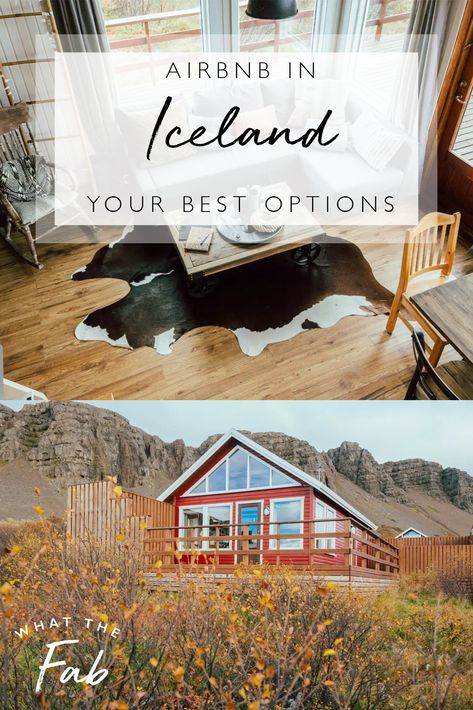 Airbnb in Iceland: Your Best Options for the ULTIMATE Vacation - 2023 Iceland Airbnb, Northern Lights Viewing, North Iceland, Vacation 2023, Snaefellsnes Peninsula, Trip To Iceland, Log Burning Stoves, Romantic Cabin, Icelandic Design