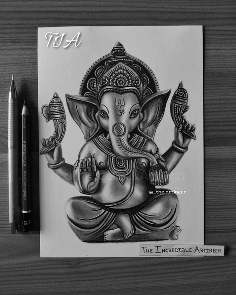 Ganesha Charcoal Sketch, Ganesha Realistic Sketch, Lord Ganesha Pencil Sketch, Ganesha Pencil Drawing, Ganapati Drawing Pencil, Ganesha Drawing Painting, Ganesha Sketch Pencil, Lord Ganesha Drawing Pencil, Ganpati Bappa Sketch Pencil