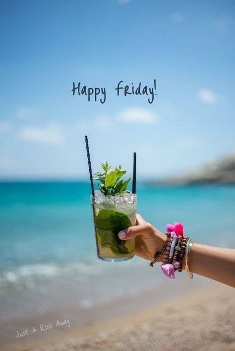 Good Morning Team, Happy Friday Pictures, Happy Friday Morning, Happy Saturday Quotes, Mexican Cocktails, Friday Wishes, Friday Pictures, Special Good Morning, Best Drinks