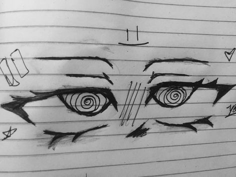 Anime Eye Easy Drawing, Kidcore Drawing Mouth, Eyes Ideas Drawing Anime, Kidcore Drawing Eyes, Alt Drawing Ideas Hair, Emo Eye Drawing, Kidcore Eyes Drawing, Goth Eyes Drawing, Sleepy Eyes Drawing Anime