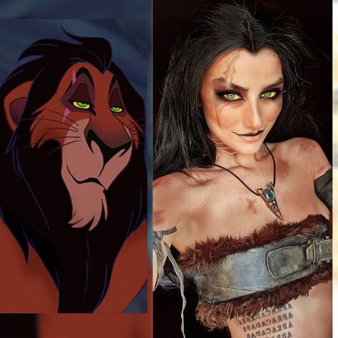 Scar Rey Leon, Scar From The Lion King, Scar Lion King, Lion King Costume, Disney Cosplay, The Lion King, Disney And Dreamworks, The Lion, Disney Channel