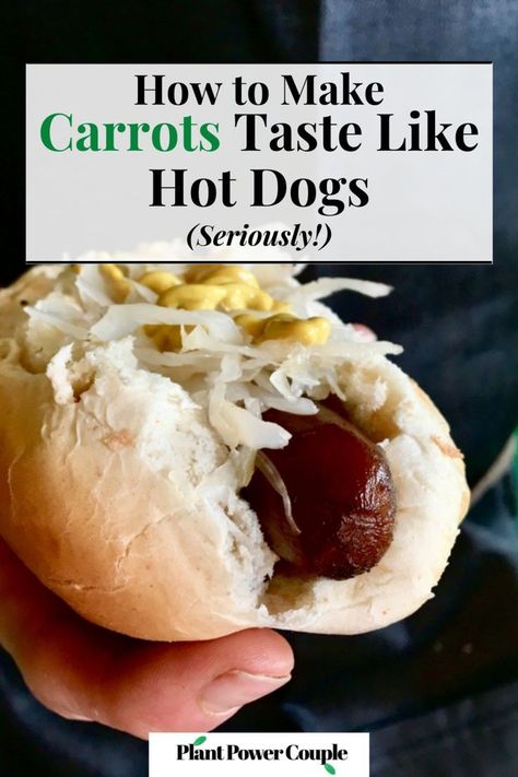 Plant Based Hot Dogs, Plant Based Asparagus Recipes, Tabitha Brown Carrot Dog, Carrot Hot Dogs Vegan, Carrot Dogs Recipe, Carrot Hotdogs Recipe, Carrot Dogs Vegan, Carrot Hot Dog Recipes, Vegan Menu Ideas