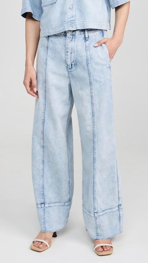 Palazzo Jeans, Latest Jeans, Mom Denim, Indian Photoshoot, Ankle Length Jeans, Fall Denim, Frayed Jeans, Spring Summer Trends, Denim Trends