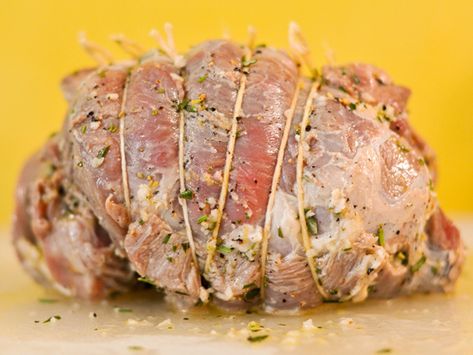 rotisserie lamb leg boneless roast recipe | Grilling: Rotisserie Boneless Leg of Lamb with Lemon, Rosemary ... Rotisserie Lamb, Bbq Rotisserie, Boneless Leg Of Lamb, Lamb Leg Recipes, Lamb Dinner, Rosemary Recipes, Belgian Food, Rotisserie Grill, Garlic Recipe