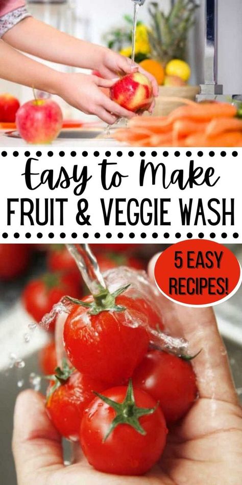 Find 5 Budget-Friendly recipes for natural fruit and vegetable wash here.Try fruit and veggie wash ideas & vegetable cleaner! Fruit and vegetable wash ideas Fruit And Veggie Wash, Wash Fruits And Vegetables, Washing Veggies, Fruit Veggie Wash, Fruit Wash, Veggie Wash, Vegetable Wash, Fruit And Vegetable Wash, Fruit And Veggie