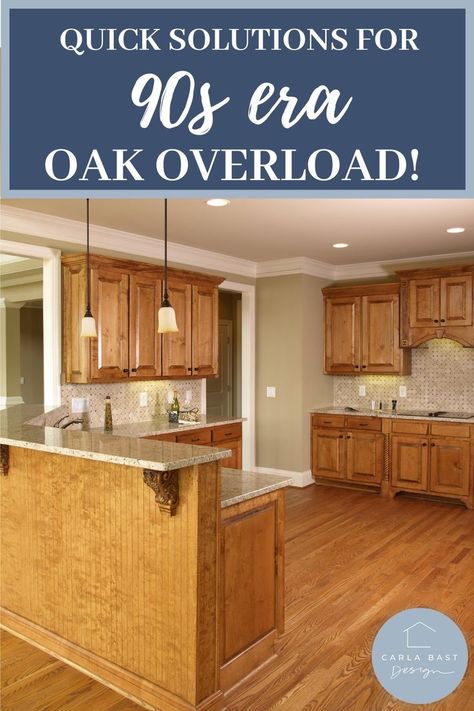 Oak Kitchen Cabinets Wall Color, Updating Oak Cabinets, Oak Floor Kitchen, Light Oak Cabinets, Kitchen Cabinets And Flooring, Cabinet Color Ideas, Kitchen Cabinet Color, Decor Bathroom Ideas, Honey Oak Cabinets