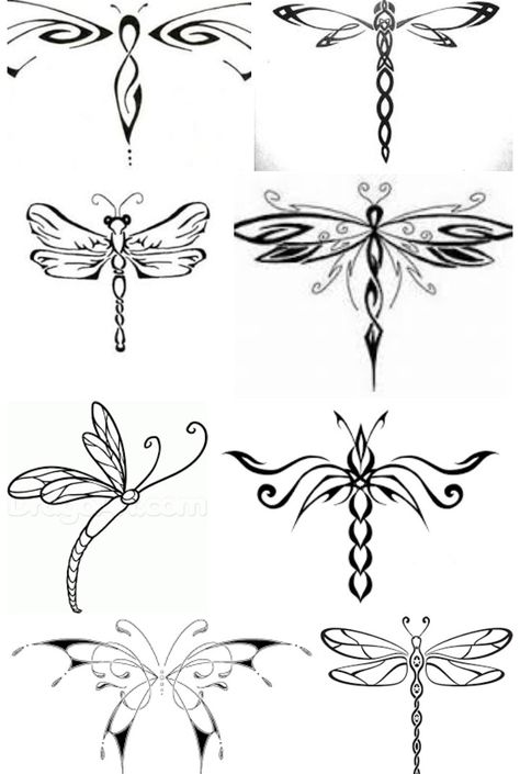 Dragonfly Tatoos Ideas, Simple Dragonfly Tattoo Design, Celtic Dragonfly Tattoo Design, Dragonfly Line Drawing, Dragonfly Drawing Tattoo, Dragonfly Line Art, Dragonfly Doodle, Dragon Fly Drawing, Dragonfly Tatoos