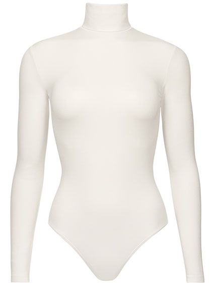 Womens Turtleneck Bodysuit | Colorado Thong Body | Wolford Represent Clothing, Designer Tights, Elegant Jacket, Ballet Clothes, Turtleneck Bodysuit, Lose Pounds, A Love Letter, White Turtleneck, Womens Turtleneck