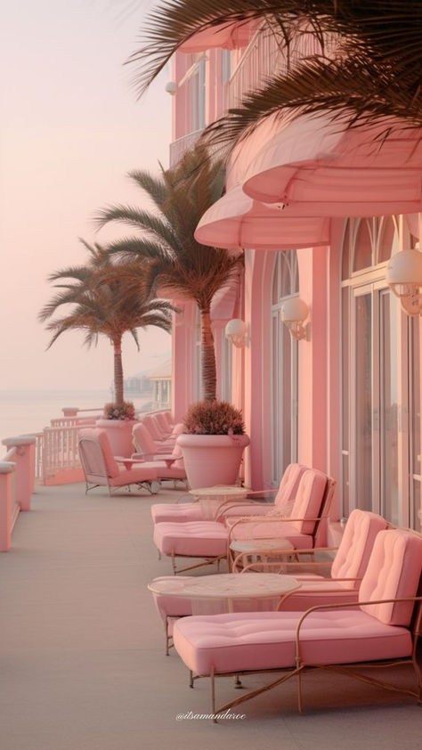 80s Esthetics, Vintage Pool House, Retro Barbie Aesthetic, Miami Vibes Aesthetic, Palm Springs Wallpaper, Palm Royale, Resort Vibes, Palm Springs Aesthetic, 80s Interior Design