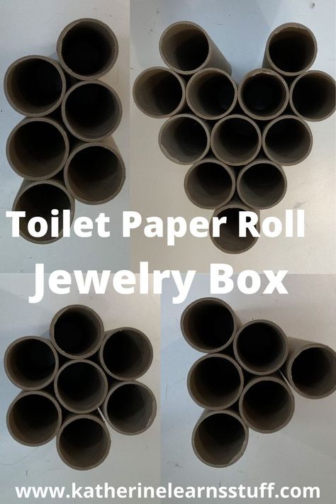 If you are into crafting you will have too many cardboard rolls lying around. Come check out how to make a toilet paper roll jewelry box. This works with all types of cardboard tubes. Paper towel roll? yup! Vinul roll? tup! They all work! Diy Projects With Cardboard, Hair Clip Organizer, Toilet Paper Roll Art, Cardboard Rolls, Rolled Paper Art, Toilet Paper Crafts, Toilet Paper Rolls, Toilet Paper Roll Crafts, Diy Projects For Kids