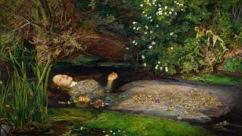 John Everett Millais Ophelia, Ophelia Painting, Elizabeth Siddal, Edward Robert Hughes, Dylan Moran, Everett Millais, Pre Raphaelite Paintings, Pre Raphaelite Brotherhood, Artemisia Gentileschi