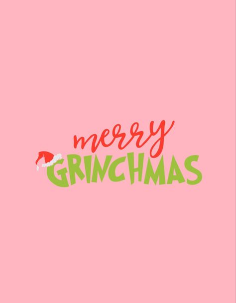 Wallpaper Christmas Grinch, Hot Pink Christmas Wallpaper, Preppy Wallpaper Christmas, Christmas Homescreen Wallpaper, Christmas Wallpaper Grinch, Pink Christmas Wallpaper, Hot Pink Christmas, Christmas Lights Wallpaper, Grinch Santa