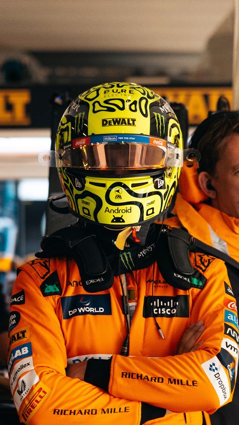 Lando Norris Helmet Wallpaper, Mclaren Formula 1, F1 Wallpaper Hd, Formula 1 Car Racing, Motorsport Photography, Mclaren F1, Formula 1 Car, Richard Mille, Lando Norris