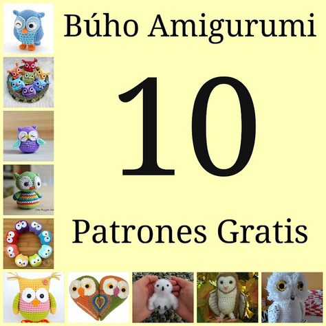 buho amigurumi patron gratis amigurumi owl free pattern crochet ganchillo Amigurumi Owl, Amigurumi For Beginners, Crochet Owls, Amigurumi Tutorial, Crochet Cap, Trendy Crochet, Crochet Bookmarks, Crochet Cross, Crochet Baby Patterns