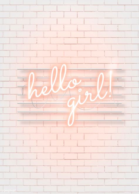 Brick Aesthetic, Foto Muro Collage, White Brick Wall, राधा कृष्ण वॉलपेपर, Neon Words, Wallpaper Pastel, Neon Wallpaper, Picture Collage Wall, Pastel Pink Aesthetic