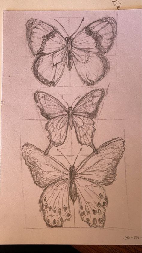 Drawing Ideas Butterflies, Cool Sketch Ideas Butterfly, Sketchbook Art Inspiration Butterfly, Aesthetic Cool Drawings, Drawing Inspo Butterfly, Sketchbook Ideas Butterfly, Butterfly Art Drawing Sketches, Vintage Butterfly Drawing, Pencil Butterfly Drawings