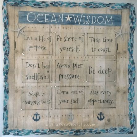 Free printable signs with sea-themed motivational quotes! From Living Porpoisefully Classroom Ocean Theme, Beach Bulletin Board Ideas, Natural Library, Beach Classroom Theme, Nautical Classroom Theme, Beach Classroom, Nautical Classroom, Ocean Classroom, Ocean Theme Classroom