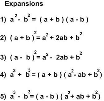 BASIC EXPANSION OF ALGEBRAIC EXPRESSIONS - FOR CHILDREN Algebra Formulas, Learning Mathematics, Algebraic Expressions, Maths Algebra, Math Vocabulary, Maths Solutions, Math Help, Math Formulas, Studying Math