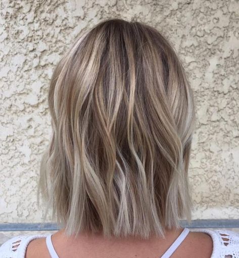 Hair Styles For Shoulder Length, Styles For Shoulder Length Hair, Shoulder Length Ombre Hair, Pretty Balayage, Ombre Hair Styles, Medium Ombre Hair, Above Shoulder Length Hair, Balayage Ombre Hair, Balayage Hair Blonde Medium