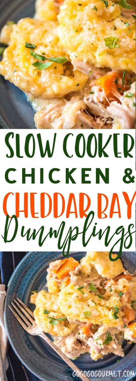 Crockpot Dumplings, Biscuit Chicken And Dumplings, Slow Cooker Chicken Dumplings, Slow Cooker Chicken And Dumplings, Chicken N Dumplings, Red Lobster Cheddar Bay Biscuits, Chicken Dumpling Soup, Chicken Dumplings Recipe, Crockpot Chicken And Dumplings