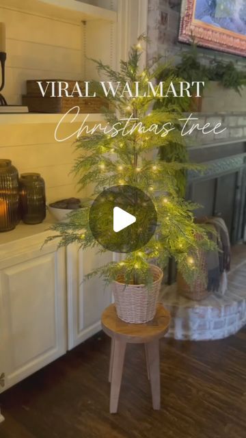 Nicole Chatham on Instagram: "🎄VIRAL WALMART CHRISTMAS TREE 🎄 Comment SHOP and I’ll send you the link! 🔗 

This 4’ cypress tree is back this year and better than ever!  It now comes with this cute woven pot and twinkle lights!  I know it’s early but these sell out well before the holidays every year so wanted to share them now!  You really can’t beat the price for $59! 

These currently go in and out of stock so if it’s not in stock now, keep checking!  Also check to see if you can do local pickup! 

FOLLOW @life.on.chatham.lane for more seasonal decor and affordable finds! 

✨ TO SHOP THIS POST: 

 ✨Comment SHOP for a direct link to be sent to your DMs 

 ✨Click on the link in my bio “Shop my home and favs” 

✨Direct link to shop (Facebook and desktop users or copy and paste for mobile Table Top Christmas Tree Ideas, Cypress Christmas Tree, Walmart Christmas Tree, Walmart Christmas Trees, Walmart Christmas, Small Christmas Trees, Cypress Trees, Christmas 2024, Twinkle Lights