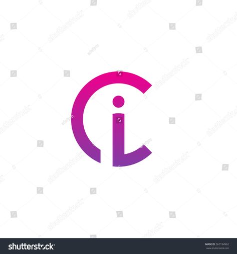 Ci Logo Design, Ci Logo, Crystal Ice, Gym Logo, Letter Logo Design, Initial Letter, Minimal Logo, Typography Logo, Pinterest Logo