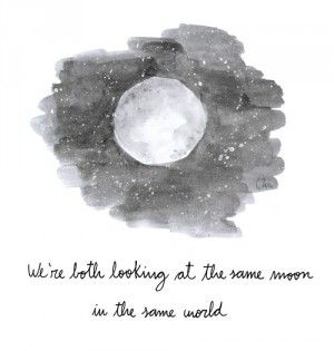 Inspirational Quotes About the Moon | Moon Quotes Inspirational. QuotesGram Murakami Quotes, Moonlight Drawn By Clouds, Moon Quotes, Distance Relationship Quotes, Long Distance Love, Look At The Moon, Haruki Murakami, Long Distance Relationship Quotes, Long Distance Relationship