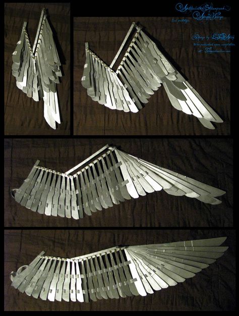 Cosplay Wings, Idee Cosplay, Bird Wings, Cosplay Tutorial, Seni Cat Air, Wings Costume, Cosplay Diy, Cosplay Tips, Diy Metal