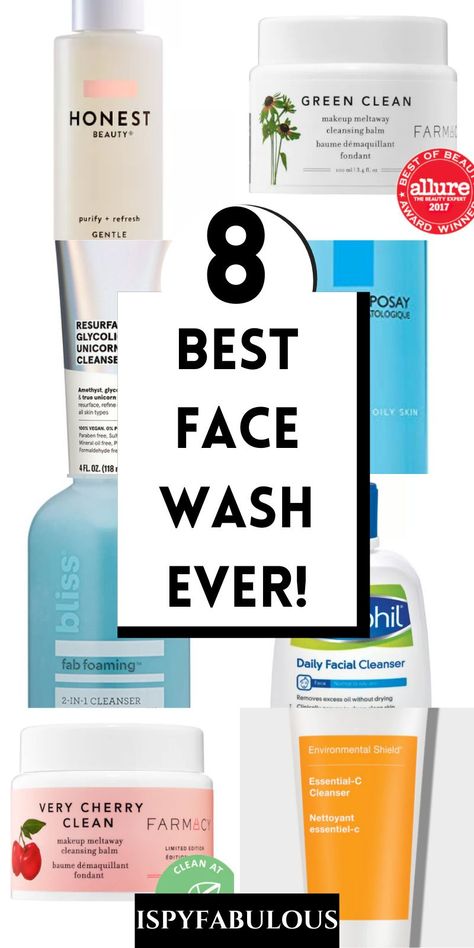 Clean Face Wash, Natural Face Wash, Daily Facial Cleanser, Best Face Wash, Natural Face Skin Care, Acne Face Wash, Face Soap, Eye Creams, Skincare Essentials