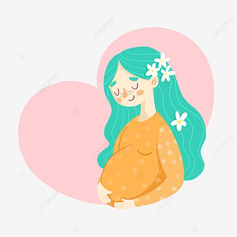 Pregnant Illustration, Pink Pregnant, Mother Png, Girl Illustrations, Mom Clipart, Silhouette Pictures, Mom Pictures, Mom Png, Woman Illustration