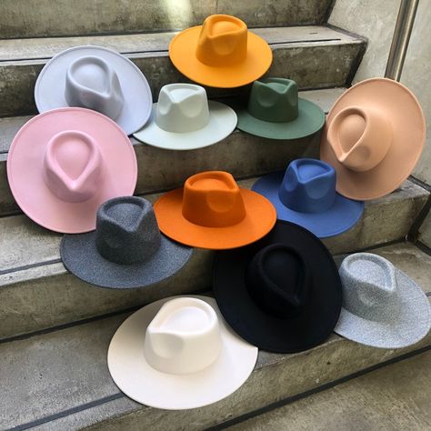 Wide Brim Hat Men, Bolero Hat, Burgundy Flats, Flat Brim Hat, Rancher Hat, Chapeau Cowboy, Grease Stains, Wide Brim Fedora, Pink Ivory