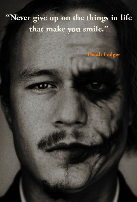 The Joker Quotes Heath Ledger, Joker Quotes Heath Ledger, Heath Ledger Smile, Heath Ledger Tattoo, Heath Ledger Quotes, Heath Ledger Joker Quotes, Joker Smile, Joker Comic, Family Comes First