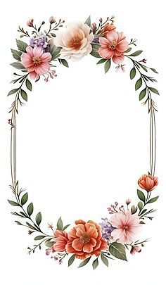 Floral border design