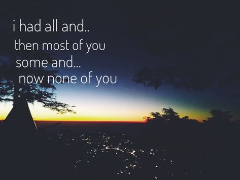 Lord Huron I had all and then most of you some and now none of you I Had All And Then Most Of You Some And Now None Of You, The Night We Met, Night We Met, Lord Huron, Then And Now, And Now, Songs, Water