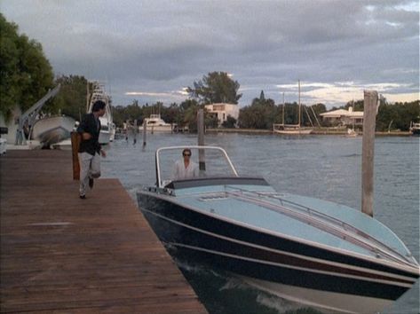 sonny crockett boat | Crockett's SCARAB - Miami Vice Wiki Miami Vice Speed Boat, Wellcraft Scarab, Miami 80s, Offshore Powerboats, Sonny Crockett, Powerboat Racing, Offshore Boats, Dangerous Sports, Fast Boats