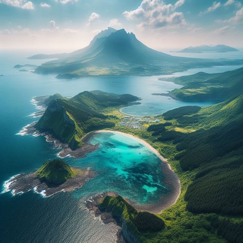 Jeju Island: Nature's Paradise Unveiled Jeju Island Aesthetic, Jeju Island South Korea, South Korea Photography, Visit China, Visit Vietnam, Korean Peninsula, Island City, Jeju Island, Sculpture Park