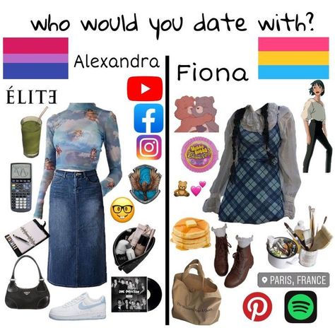 Choose Your Girlfriend, Bi Fashion, Lgbtq Fashion, Lgbtq Funny, Mood Clothes, Earthy Outfits, Future Outfit, Friend Outfits, Lgbt Pride