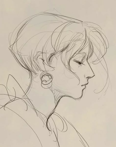 Random Face Sketches, Portrait Art Reference Photos, Anime Style Portrait, Portrait Drawing Reference Sketch, Sketch Book Portrait, Anime Portrait Sketch, Portrait Pose Reference Drawing, Portrait Poses Drawing, Face Portrait Drawing Sketches