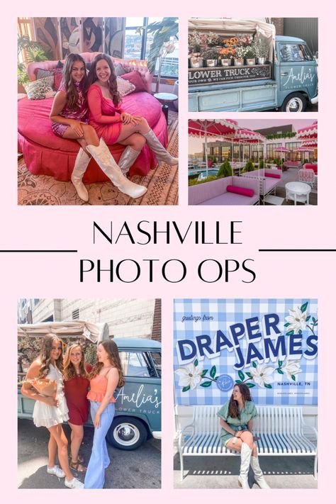 Flower truck | Nashville Tennessee | Dolly Parton’s pink bar | rooftop pool | southern boutique | blue gingham | Draper James I Believe In Nashville, Nashville Murals, Lowered Trucks, Flower Truck, Food Options, Draper James, With My Friends, Favorite Picture, Club Parties