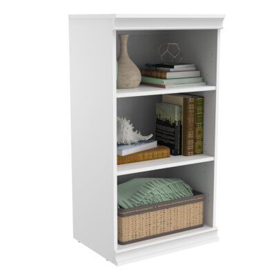 ClosetMaid The Modular Storage 21.38" W Shelving from ClosetMaid offers both style and versatility. Featuring two adjustable shelves, decorative trim, and a full backer, this shelf is ideal for your closet, office space, kids’ rooms, living areas, and more. Stack this unit with other stackable units from the Modular Storage collection or combine with Modular Storage accessories such as closet rods and door kits to create the organization system of your dreams. Finish: White | ClosetMaid Modular Wood Closet Organizers, Modular Closet, Closet Shelving, Modular Closets, Stackable Shelves, Closet Kits, Closet Rods, Closet Organizing Systems, Organization Products