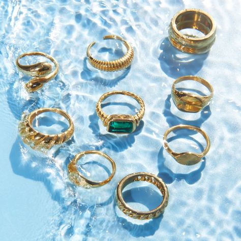 Jewellery Shoot, Jewelry Photography Styling, Beach Vacay, Jewelry Ads, Photography Styling, Waterproof Jewelry, Jewelry Photography, Rings Jewelry, Product Photography