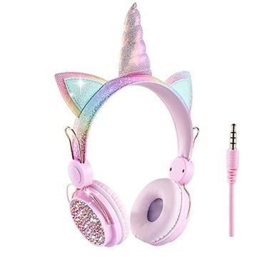 Cute Headphones, Unicorn Fashion, Frozen Pictures, Girl With Headphones, Kids Headphones, Wireless Bluetooth Headphones, Unicorn Kids, Headphones With Microphone, School Accessories