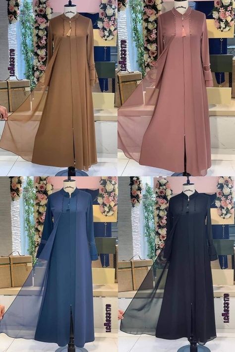 Abaya Fashion Dubai 2022, Abaya Designs Latest Dubai, Plazzo Designs, Dubai Evening, Abaya Designs Latest, Abaya Fashion Dubai, Moslem Fashion, Long African Dresses, Girls Long Dresses