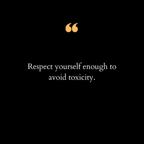 In a world that constantly challenges us, it's essential to prioritize our well-being. Respecting yourself means setting boundaries and avoiding toxic influences that drain your energy and happiness. It’s about recognizing your worth and knowing when to walk away from situations and people that don't add value to your life. Self-respect isn't just about self-love; it's about self-preservation. By avoiding toxicity, you protect your mental and emotional health, allowing yourself to grow, thriv... Love Protects Quotes, Allow Yourself To Be Happy, Quotes About Value, Prioritize Yourself Quotes, Protective Quotes, Quotes About Self Respect, Self Preservation Quotes, Positive Aesthetic Quotes, Protect My Energy