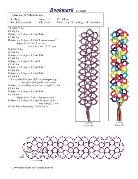 Tatting Bracelet, Tatting Patterns Free, Needle Tatting Patterns, Shuttle Tatting, Crochet Necklace Pattern, Crochet Butterfly Pattern, Shuttle Tatting Patterns, Tatting Tutorial, Crochet Gloves Pattern