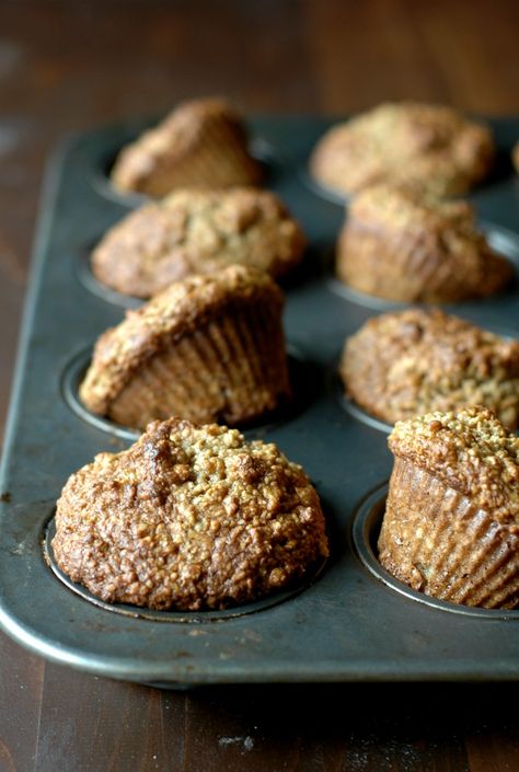 Gluten Free Oat Bran Muffins :: Gluten Free, Dairy Free, Nut Free - Raising Generation Nourished Gluten Free Bran Muffins, Gluten Free Dairy Free Muffins, Strawberry Rhubarb Muffins, Oat Bran Muffins, Muffins Gluten Free, Rhubarb Muffins, Oat Bran, Bran Muffins, Muffin Man