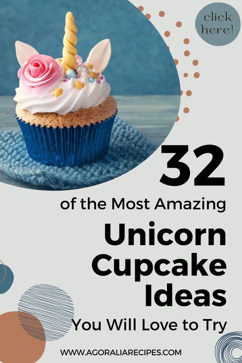 Every little girl dreams of having amazing unicorn cupcakes at their birthday celebration. We gathered some of the best ideas from the internet for you to make unicorn cupcakes at home. These recipes are easy to make, quick to bake, and amazing. Try one of them, and let us know how it goes! Simple Unicorn Cupcakes, Unicorn Cupcakes Ideas, Rainbow Cupcakes Ideas, Easy Unicorn Cupcakes, Unicorn Party Food Ideas, Girl Birthday Cupcakes, Kitty Cupcakes, Delicious Cupcakes Recipes, Cat Cupcakes